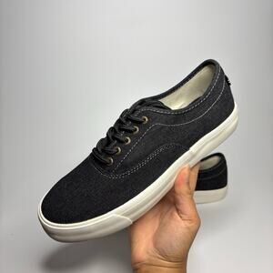 Nautica Landen Lace Up Sneaker in Black Denim